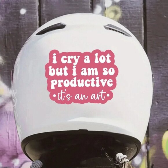 1 Pc Funny Quote Pink Sarcastic Decal Waterproof Resistant Vinyl Funny Sticker - Picture 4 of 5